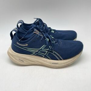 Asics‎ Sneakers Womens 10 Gel Nimbus 26 1012B601 Blue Running Athletic Gym Shoes